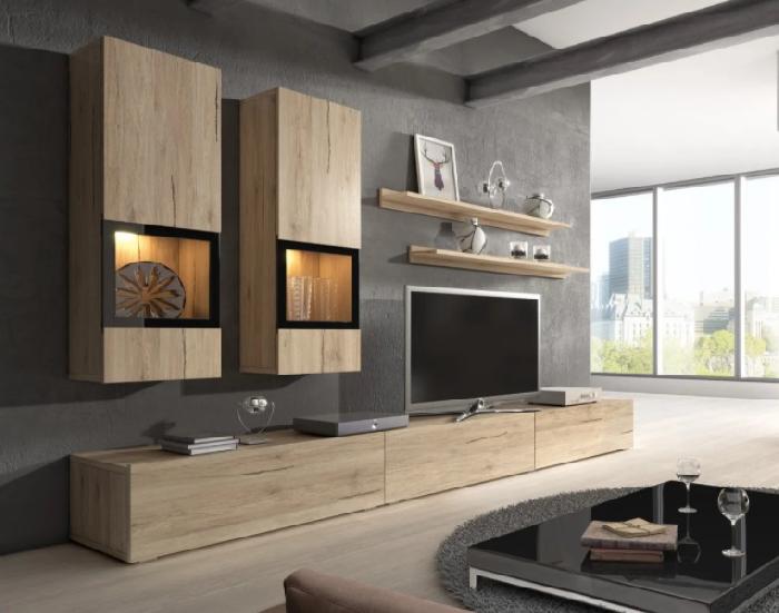 Стенка typ 10 Baros (дуб san remo светлый, дуб san remo светлый,(Helvetia)) Стенка typ 10 Baros (дуб san remo светлый, дуб san remo светлый,(Helvetia))